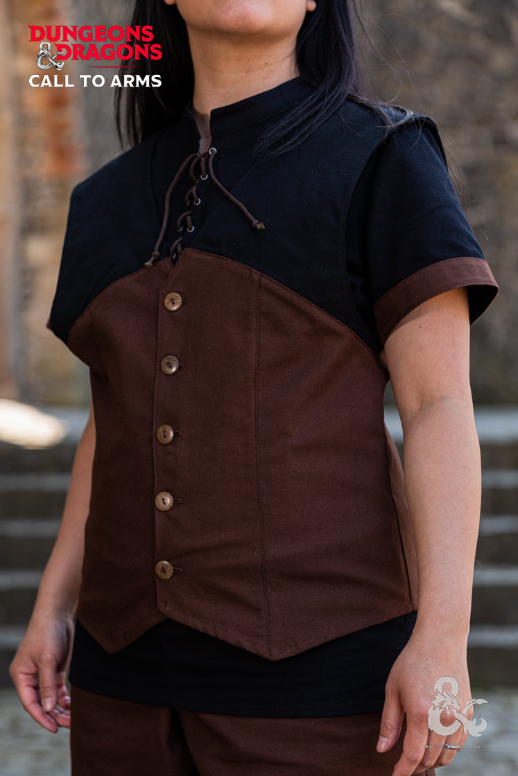 Dungeons & Dragons Rogue Garment Set Dark Black/Brown - Which Mark