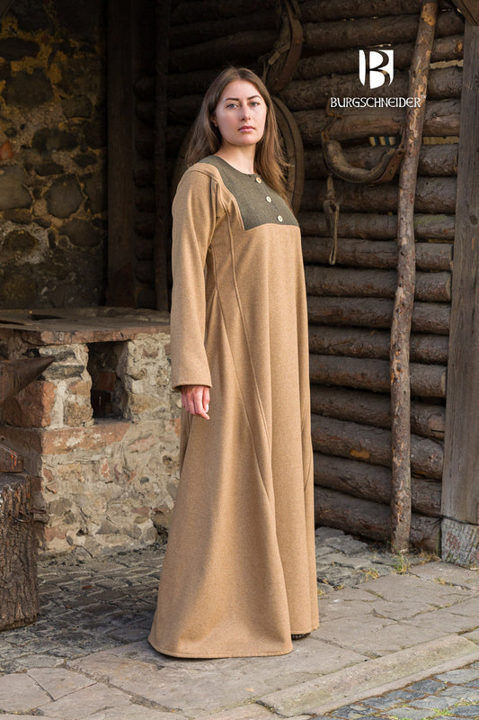 Rus Dress Jadwiga Camel - Which Mark