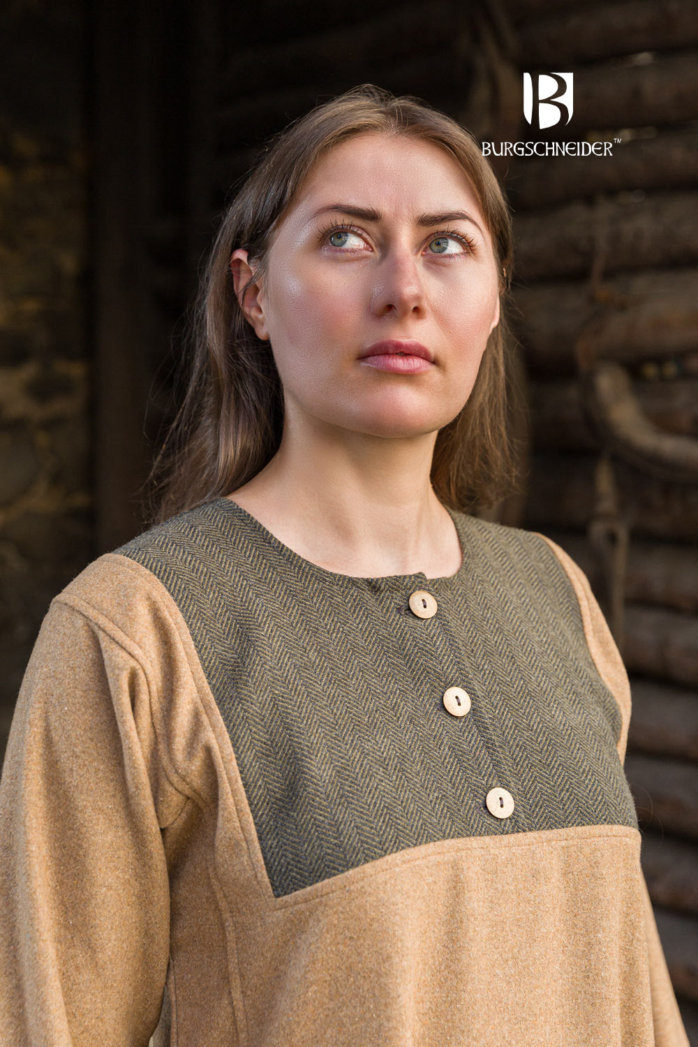 Rus Dress Jadwiga Camel - Which Mark