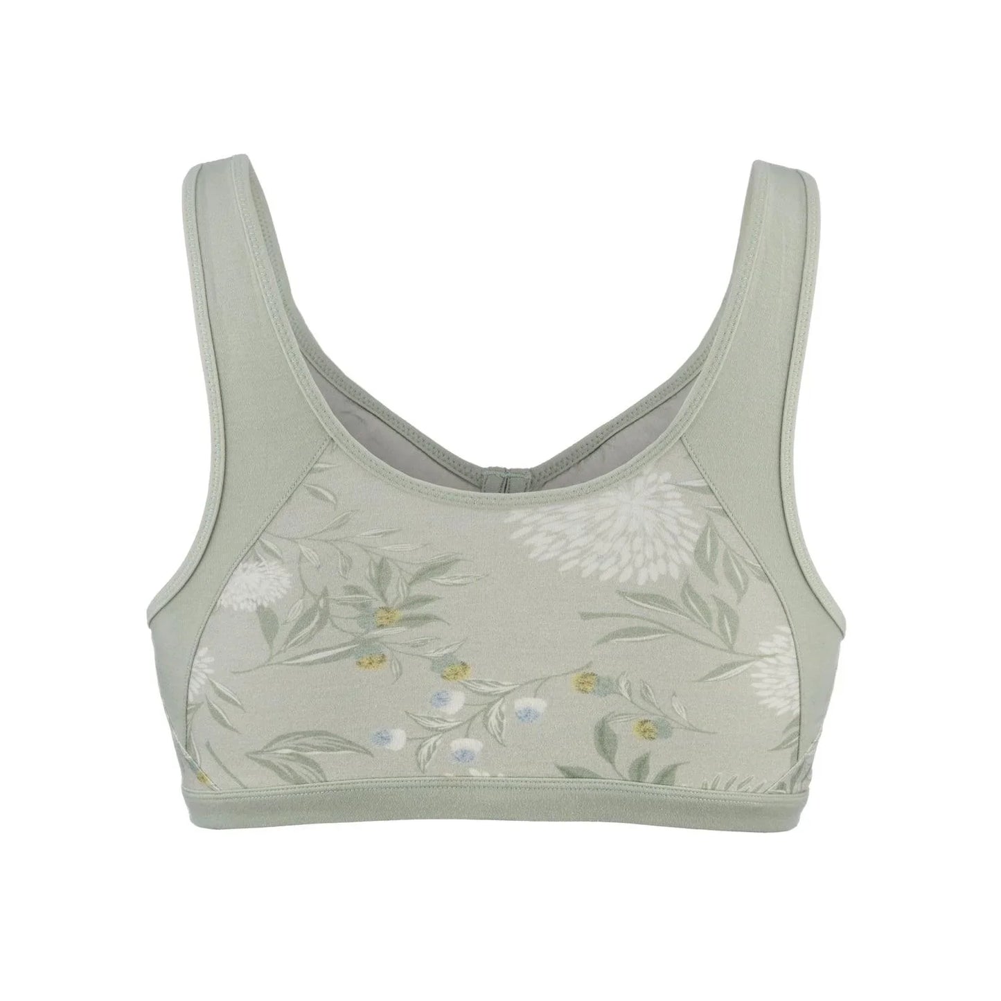 Valentina - Silk Back Support Full Cup Non Wire Organic Cotton Bra - Which Mark