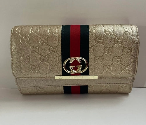 Lux Clutch Bag with Chain Handle - Which Mark