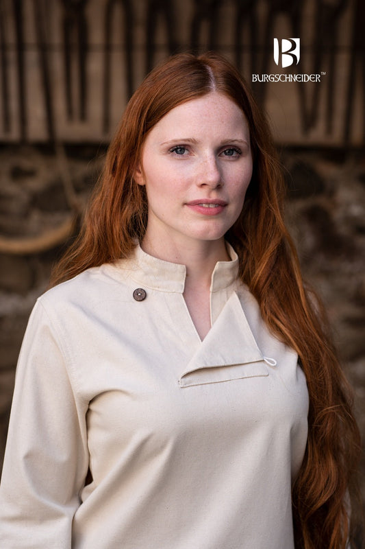 Skjoldehamn Tunic Lennja Natural - Which Mark