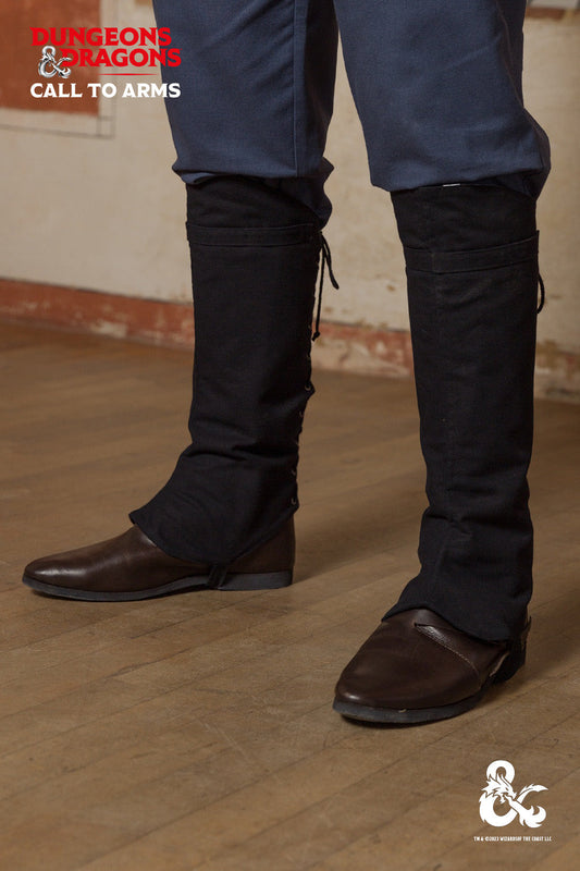 Dungeons & Dragons Rogue Gaiters Black - Which Mark