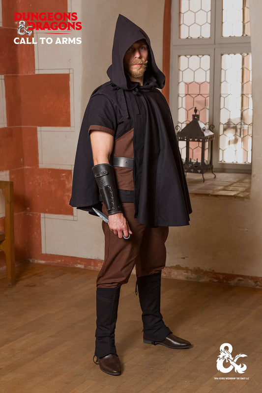 Dungeons & Dragons Rogue Garment Set Dark Black/Brown - Which Mark