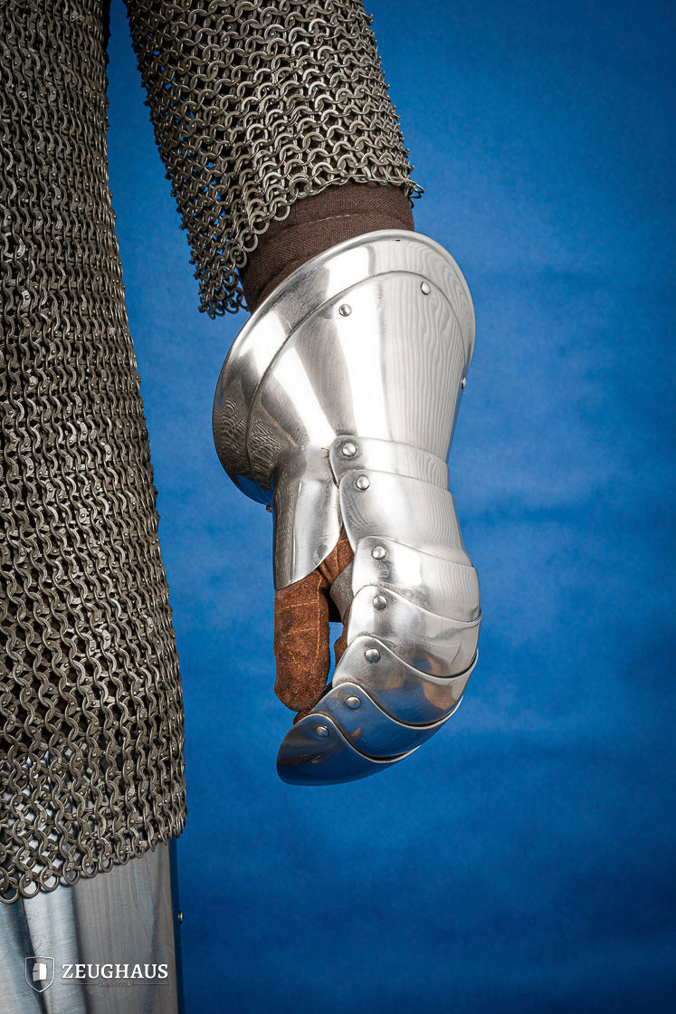 Mitten Gauntlets 15tg Cent. 1,6mm Polished - Which Mark