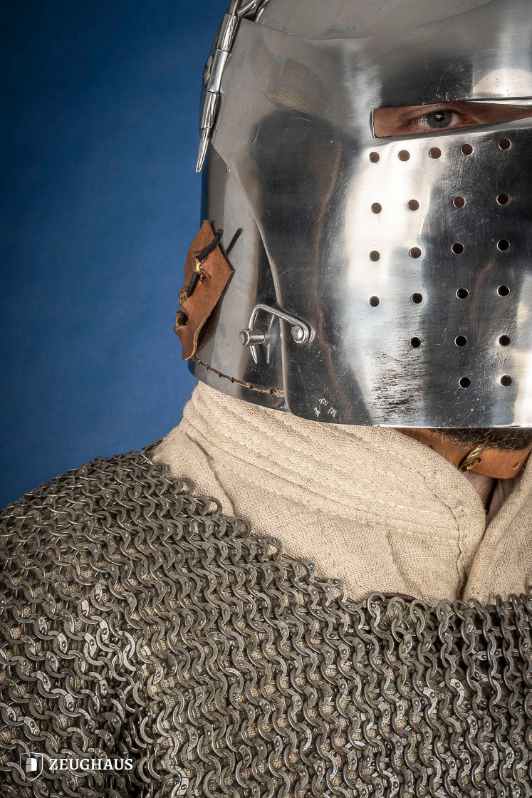 Bascinet Helmet 2mm Polished - Which Mark