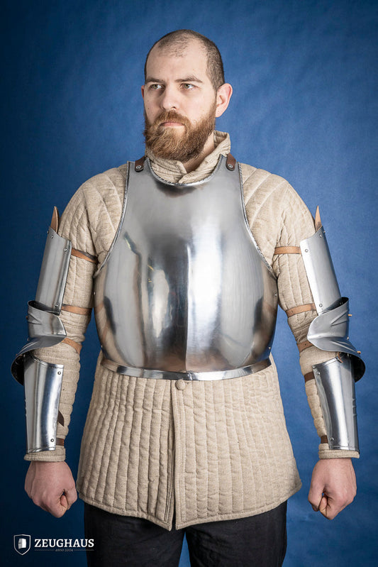 German Arm Armour 15th Cent. 1,2mm Polished - Which Mark