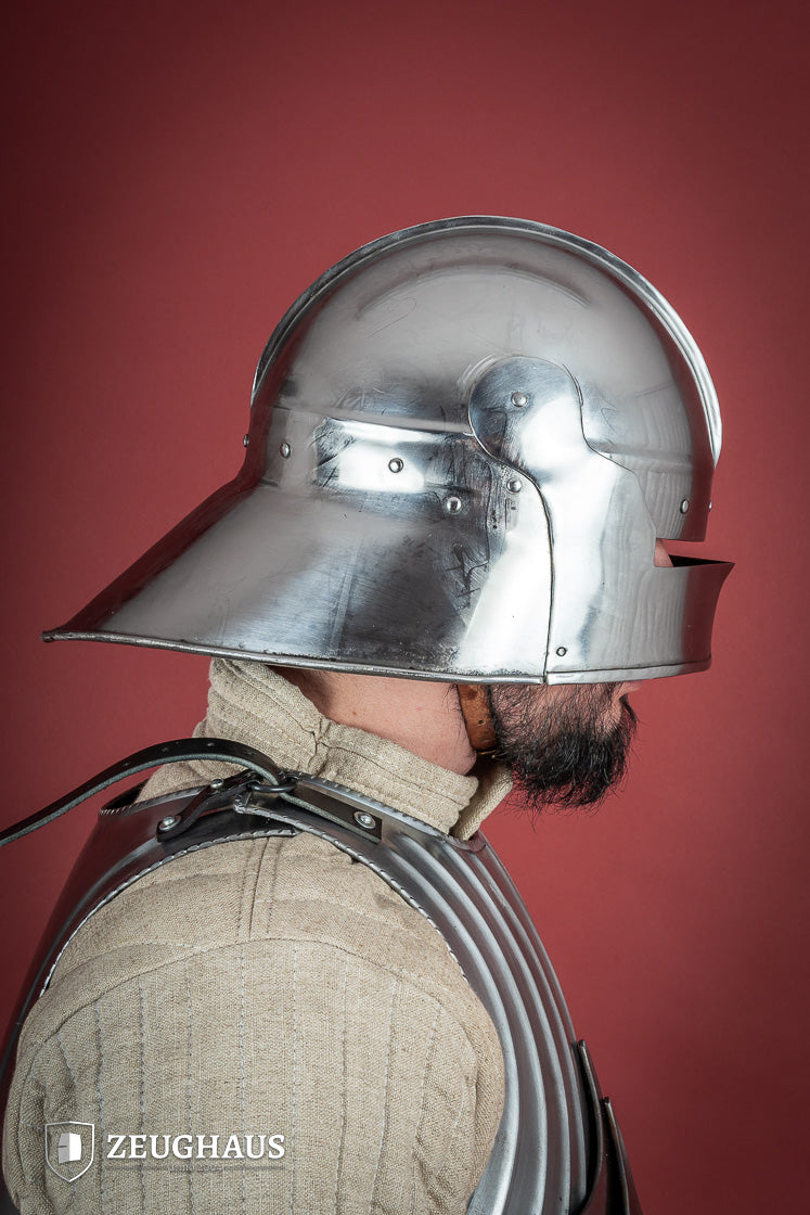 Infantry Sallet Helmet 1,6mm Polished - Which Mark