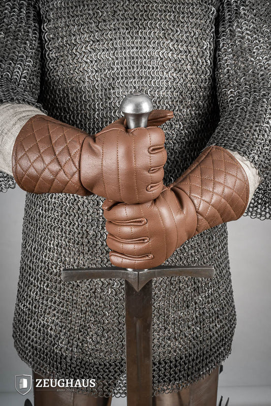 Leather Gloves Brown - Which Mark