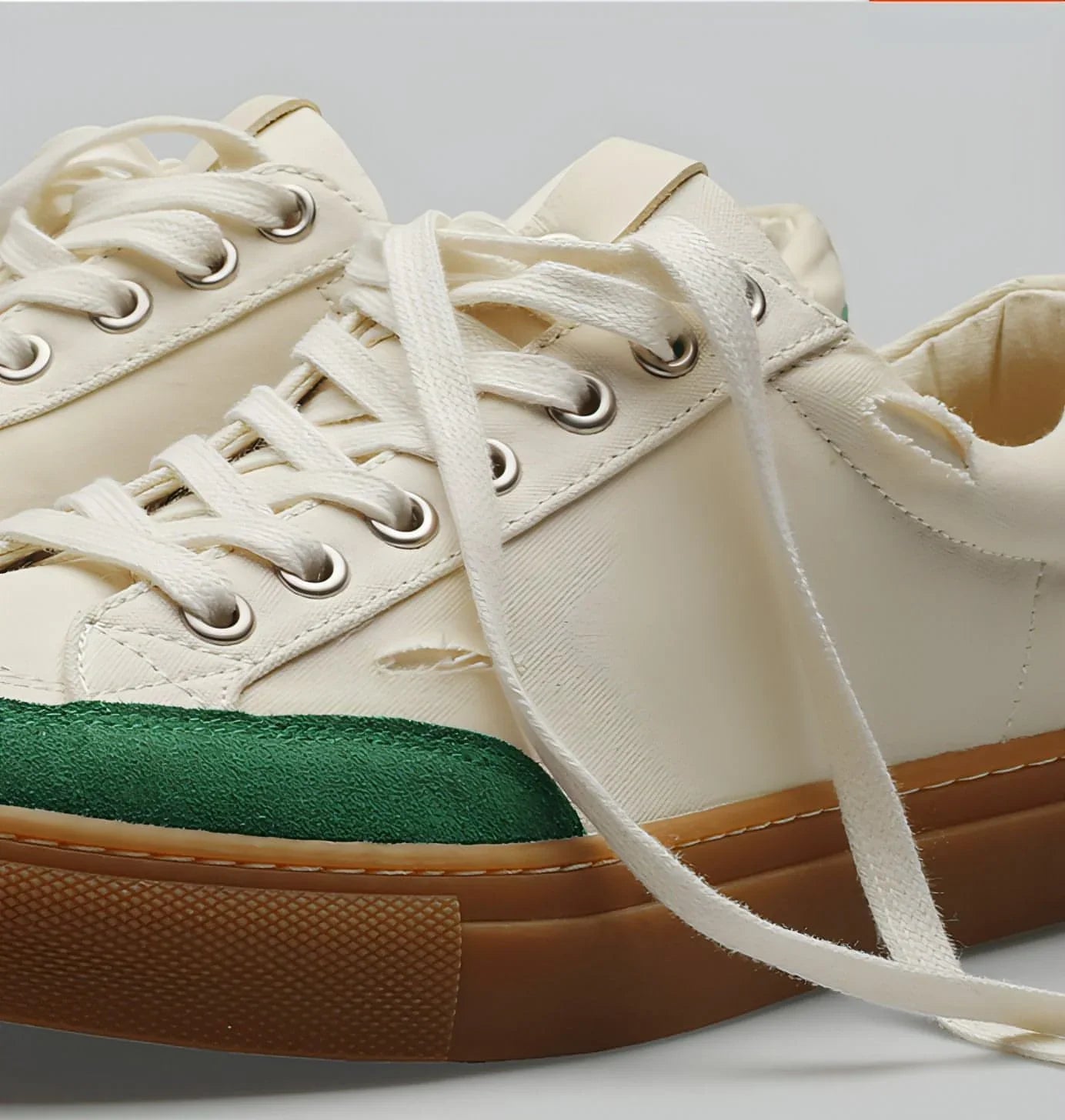 Men's Retro Distressed Shoes Japanese Broken Summer Canvas Shoe - Which Mark