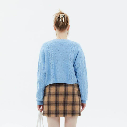 New Solid Pearl Sweater Loose And Versatile For Women - Which Mark