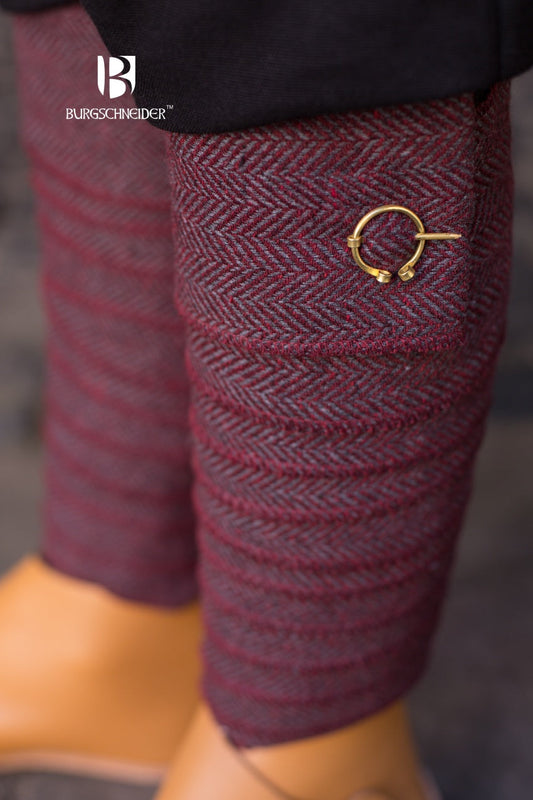 Winingas Asgar Herringbone Burgundy/Grey - Which Mark