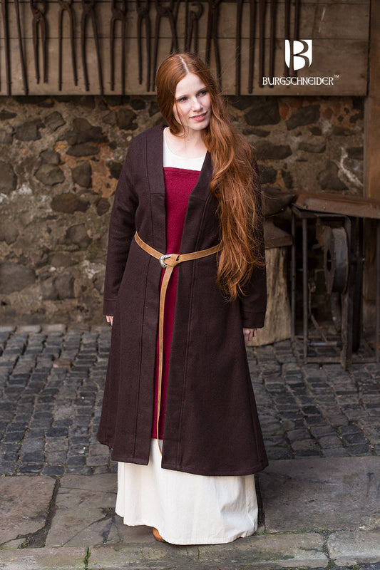 Birka Coat Aslaug Brown - Which Mark