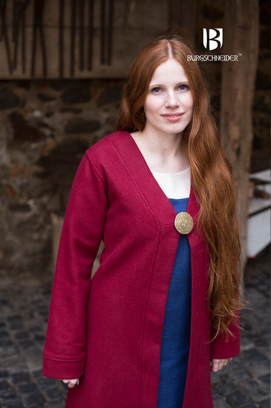 Birka Coat Aslaug Red - Which Mark