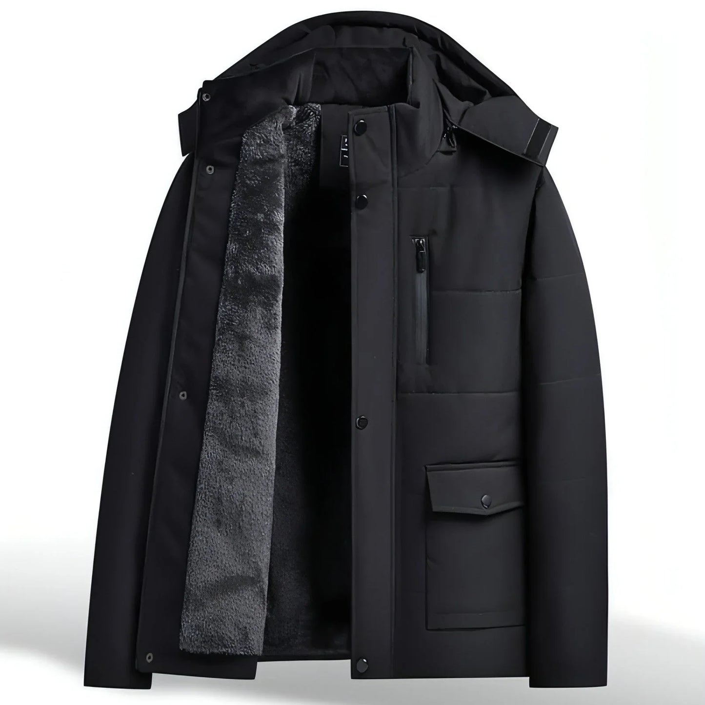 Winter Popular Middle-aged And Elderly Cotton Down Jacket Men - Which Mark
