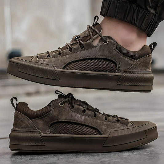 Outdoor Sports Leather Breathable All-match Sports Climbing Shoes - Which Mark