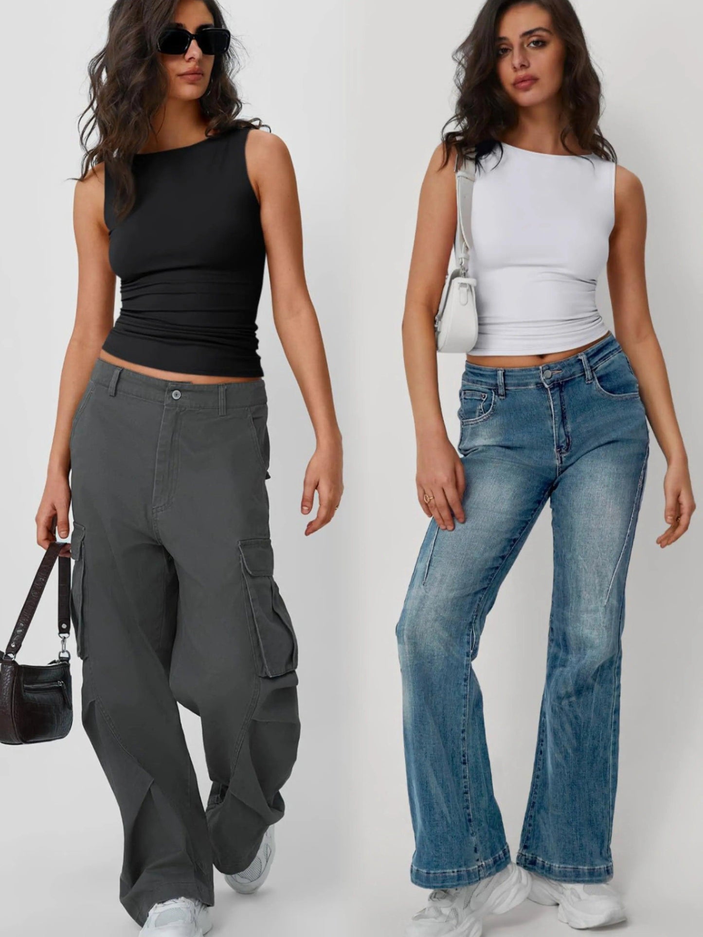 2 Piece Round Neck Tank - Which Mark