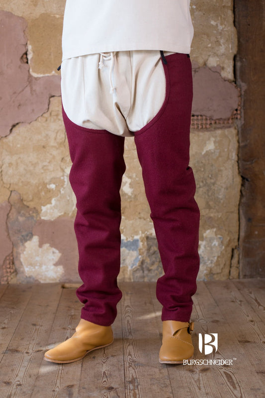 Wool Chausses Bernulf Red - Which Mark