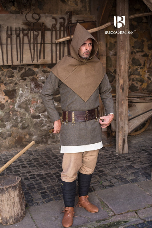 Skjoldehamn Cowl Bjorn Autumn Green - Which Mark