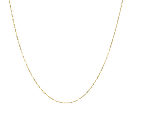 14k Gold Puff Heart Charm Necklace - Which Mark