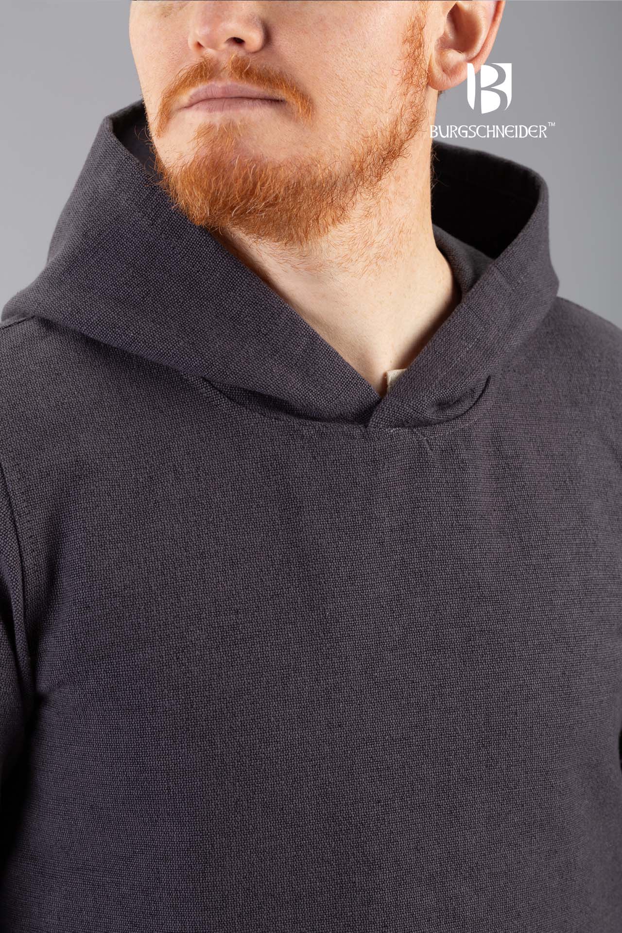 Hooded Long Tunic Renaud Grey - Which Mark