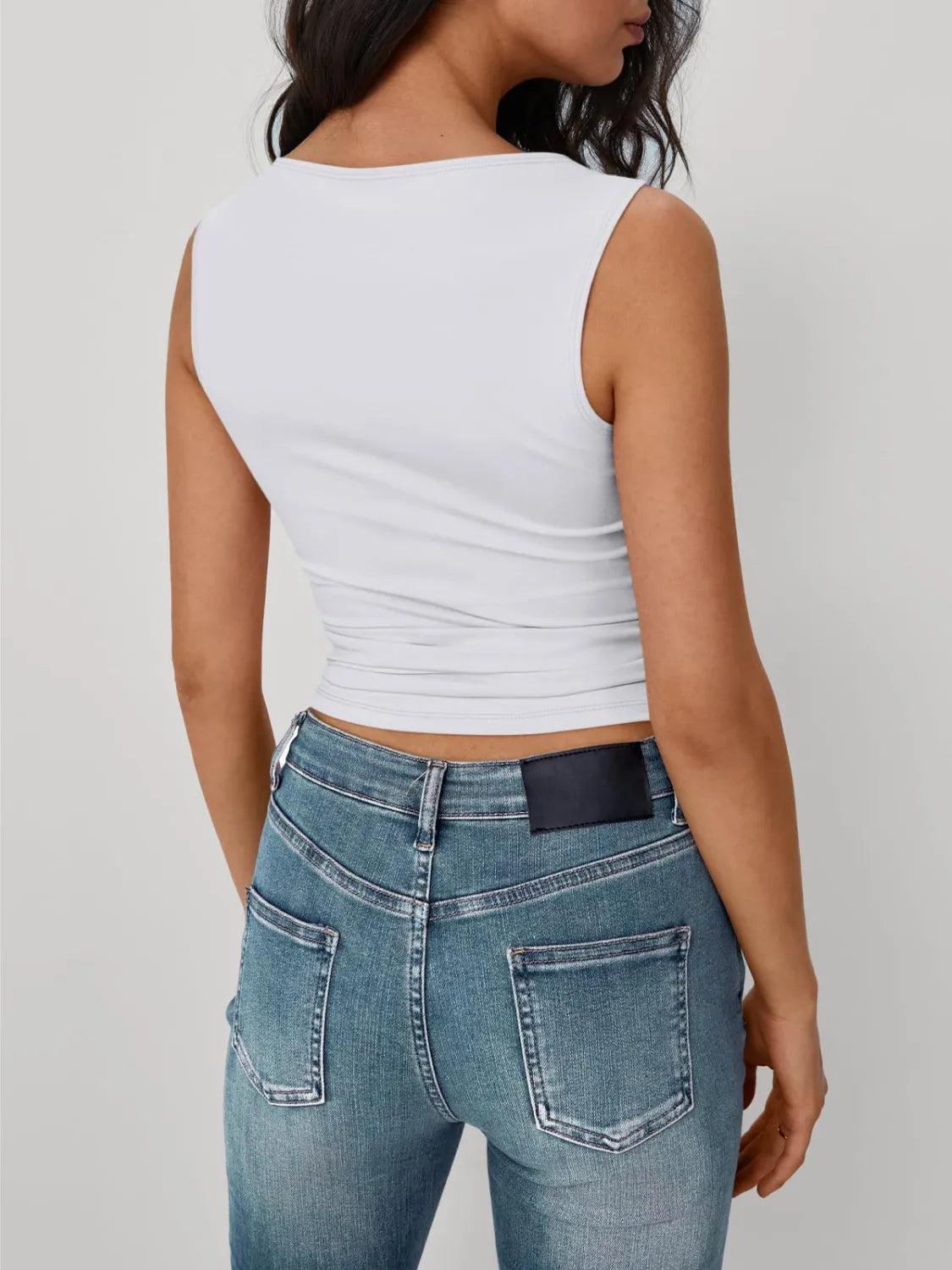2 Piece Round Neck Tank - Which Mark