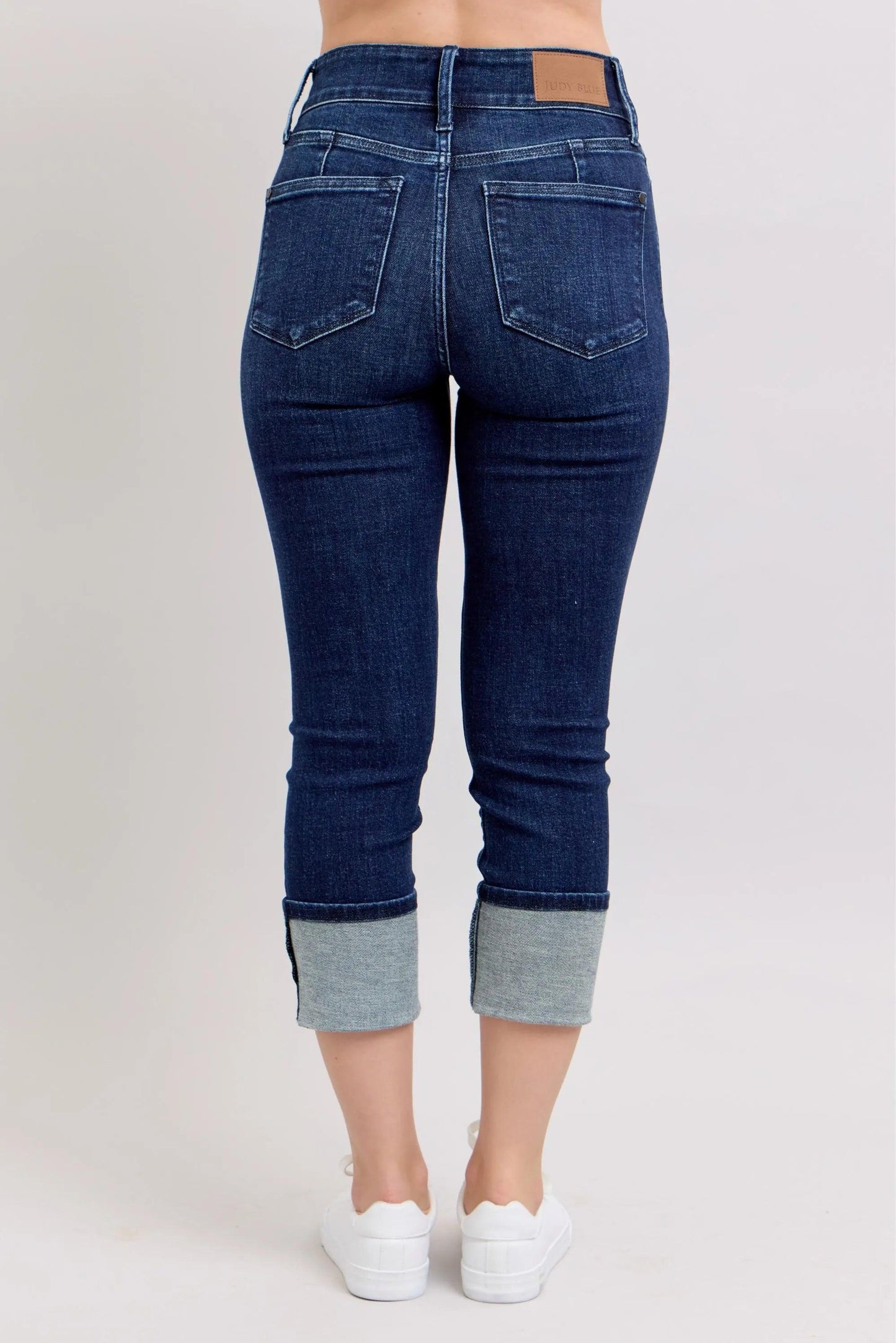 Judy Blue High-Waist Double Waist Band Skinny Jeans - Which Mark