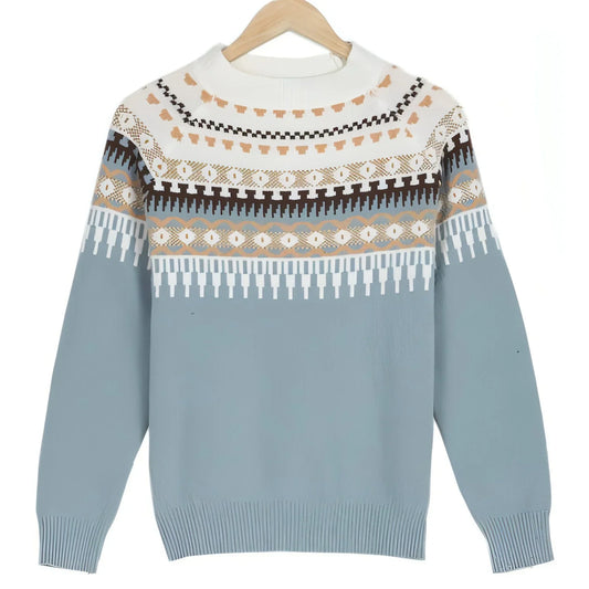 Women's Casual Laid-back Style Sweater - Which Mark