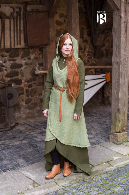 Wrap Dress Dala Linden Green - Which Mark