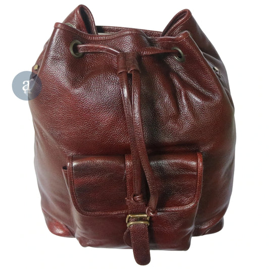 Handmade Leather Women's Potli Bag.