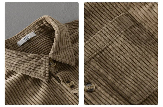 VelvEdge™ – Heavy Corduroy Overshirt Jacket - Which Mark