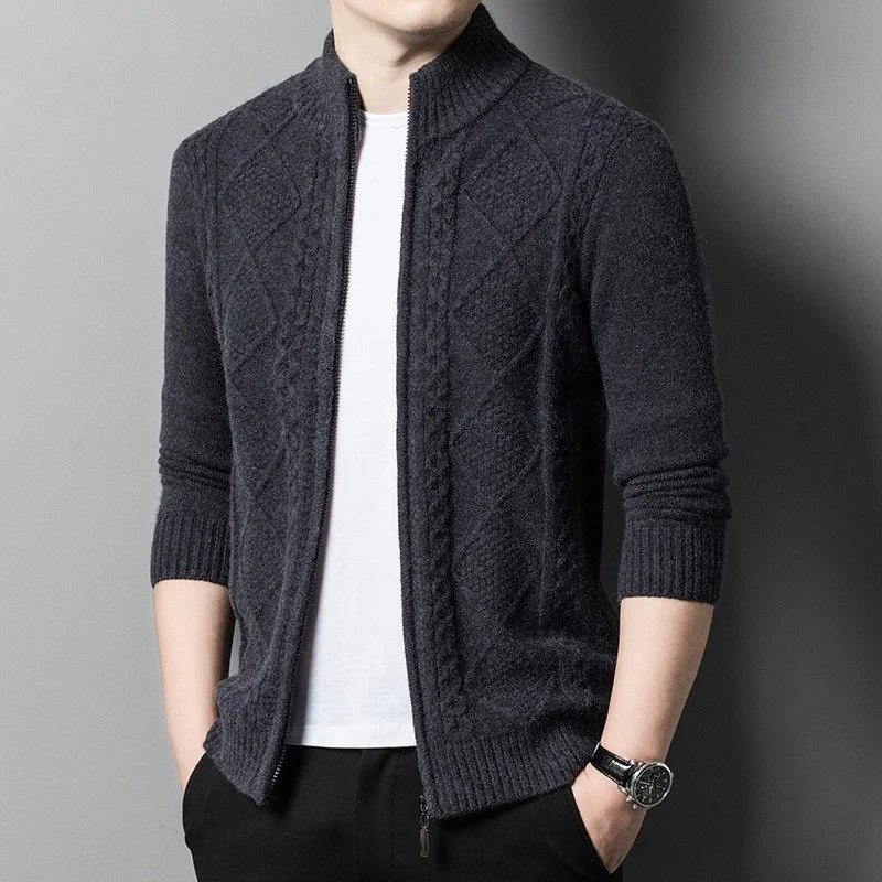 NordZip™ – Half-Turtleneck Zipper Jacket for Men - Which Mark