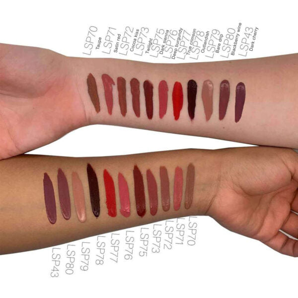 Matte Lip Stain Dark Cherry - LSP43 | Vegan, Matte, Velvety Finish - Which Mark