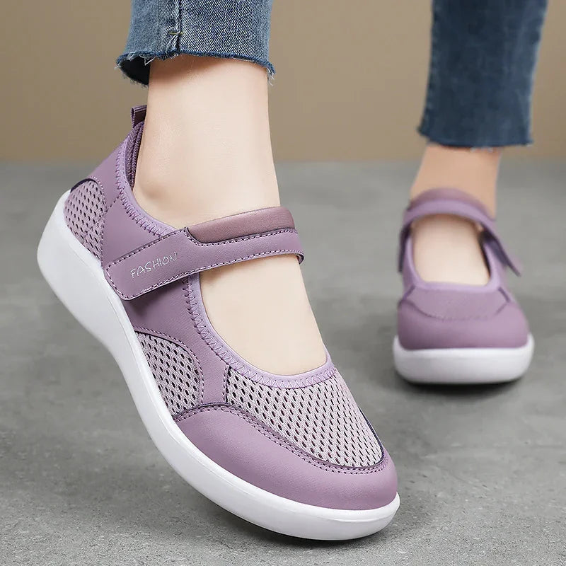 Women's Mesh Casual Shoes – Breathable & Lightweight Comfort - Which Mark