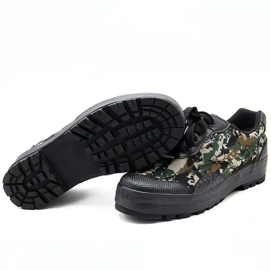 Jiefang Shoes Men's Breathable Wear Resistant Protective Shoes - Which Mark