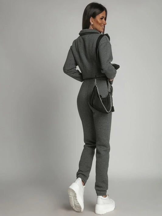 Warm women's set katana sweatpants graphite FI760 - Which Mark