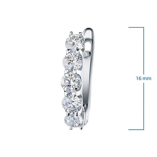 14K White Gold Earrings - Which Mark