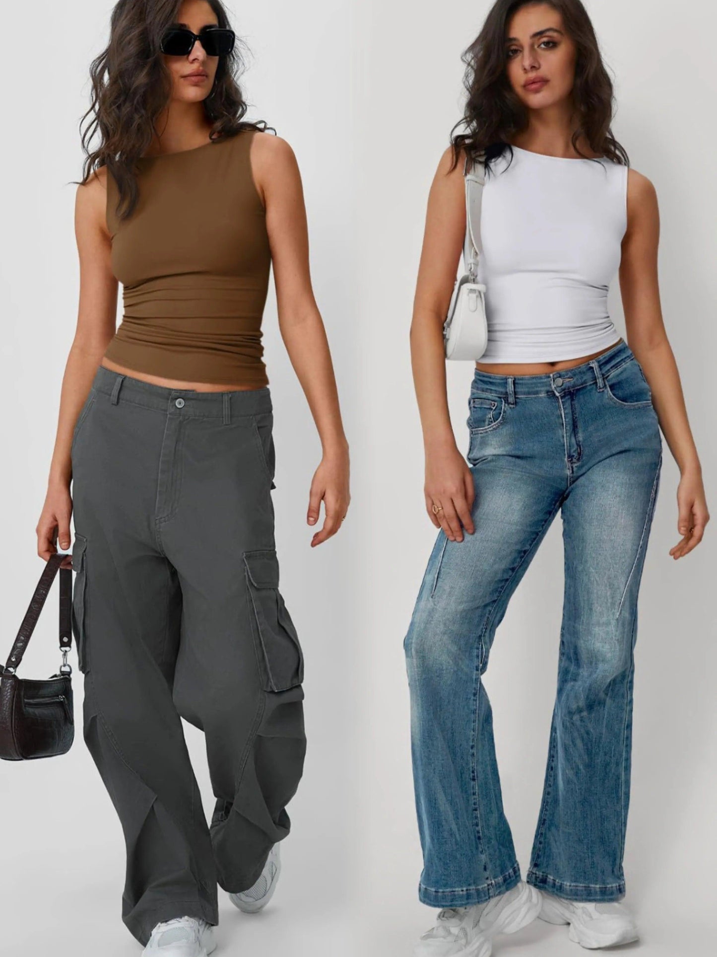 2 Piece Round Neck Tank - Which Mark
