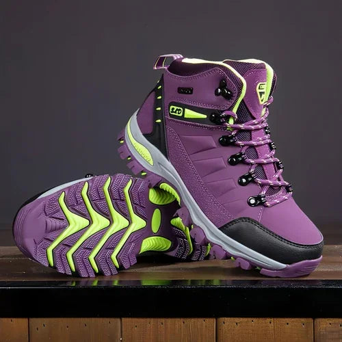 Plus Size Outdoor High-top Wear-resistant Mountaineering Women's Shoes - Which Mark