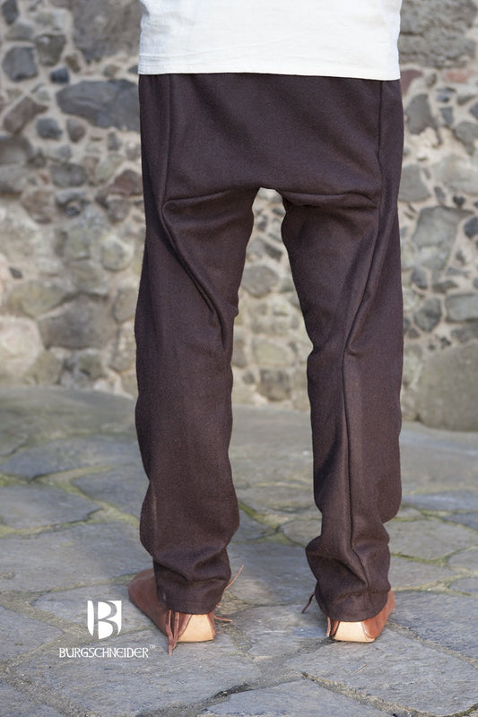 Wool Thorsberg Pants Fenris Brown - Which Mark