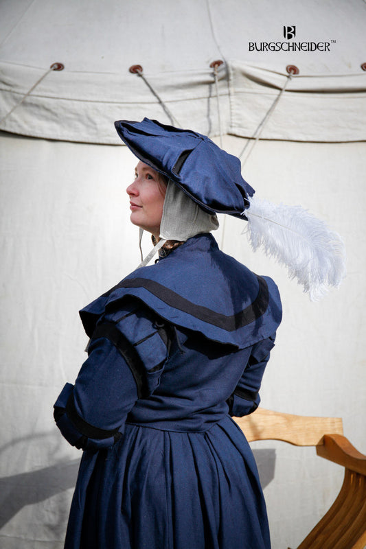 Landsknecht Pellerine Flora Blue/Black - Which Mark