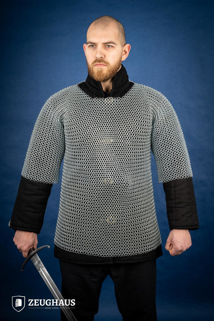 Chainmail Haubergeon Roundring 10mm Galvanized - Which Mark
