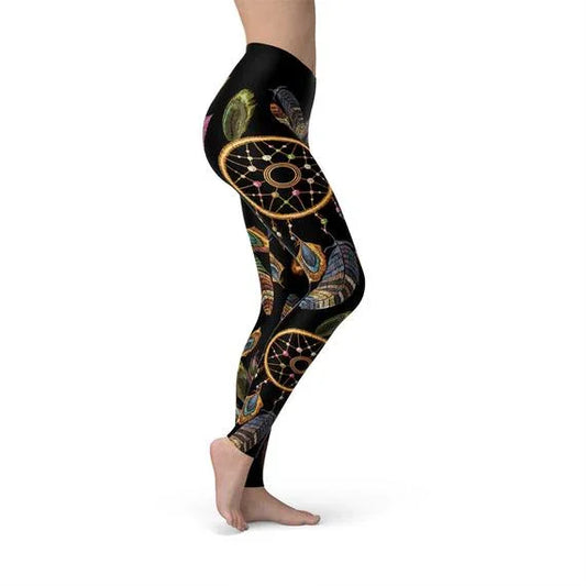 Womens Dreamcatcher Leggings - Which Mark