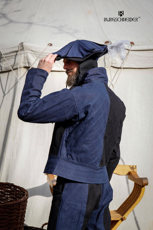 Landsknecht Jerkin Imperialis Blue/Black - Which Mark
