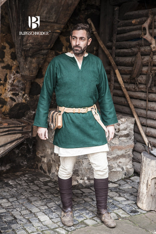 Wool Tunic Lodin Green - Which Mark