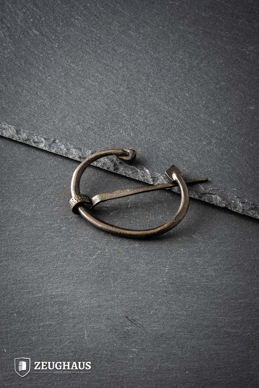 Medieval Fibula Diameter 6 cm Brass B-Stock - Which Mark