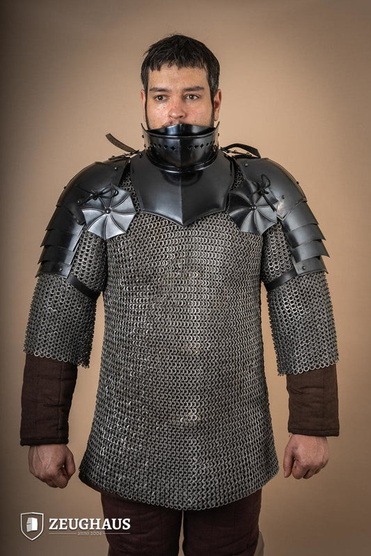 Pauldrons with Besagew 15th Cent. 1,6mm Burnished - Which Mark