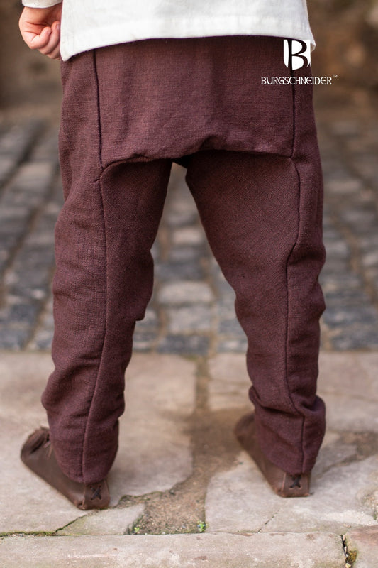 Children's Thorsberg Pants Ragnarsson Brown - Which Mark