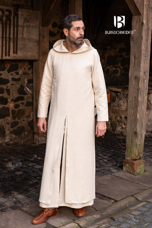 Hooded Long Tunic Renaud Natural - Which Mark