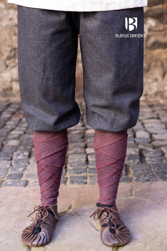 Rus Pants Tilda Herringbone Black/Grey - Which Mark